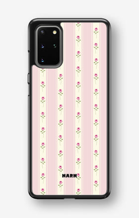 Samsung Galaxy S20 Plus Hard Case – Rose Lines - View 1