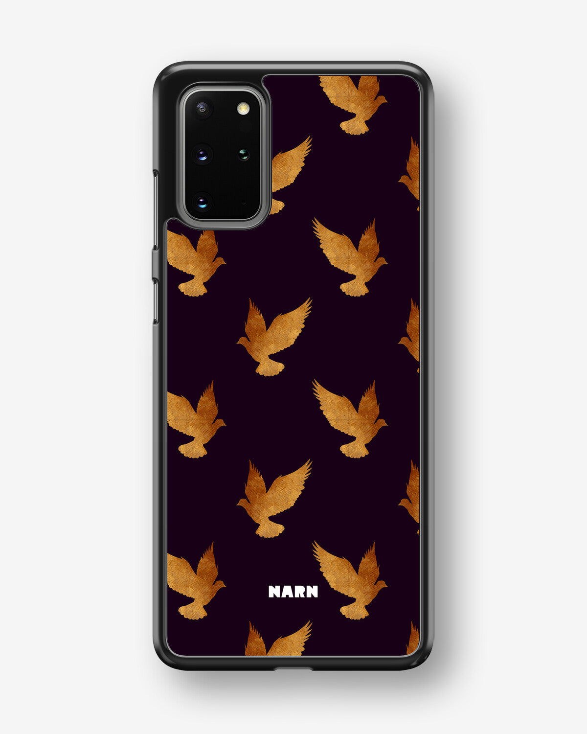 Samsung Galaxy S20 Plus Hard Case – Royal Doves - View 1