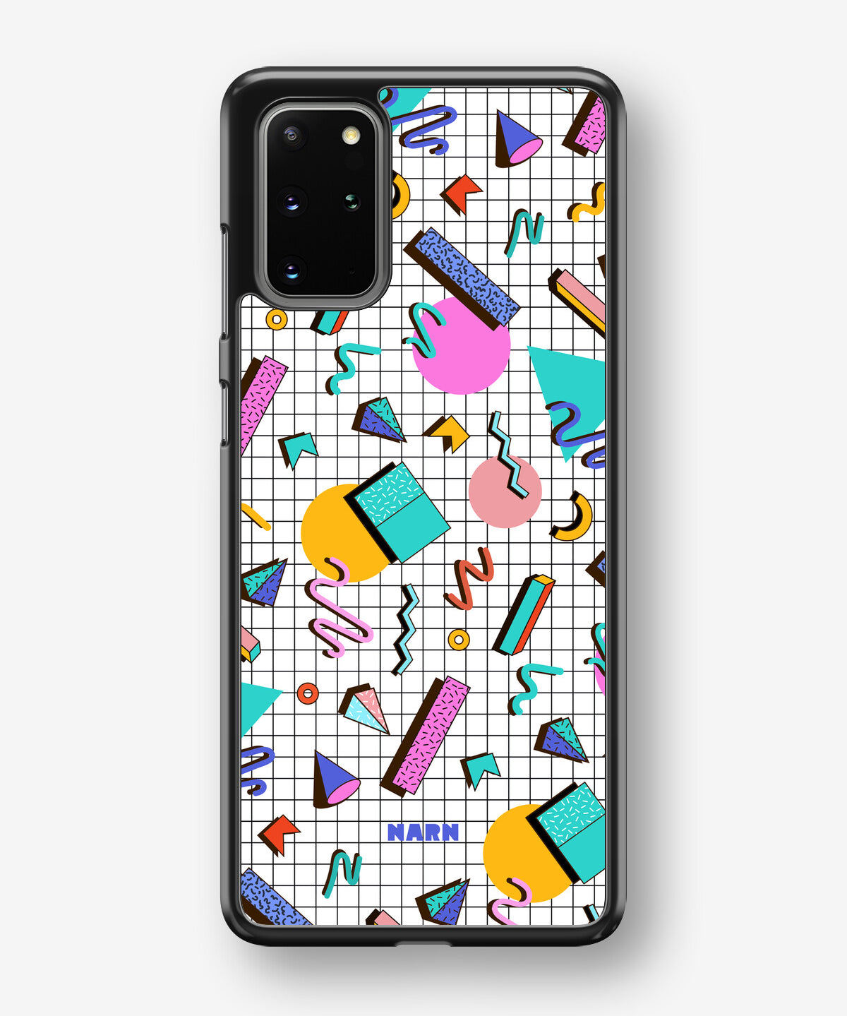 Samsung Galaxy S20 Plus Hard Case – 80s Memphis - View 1