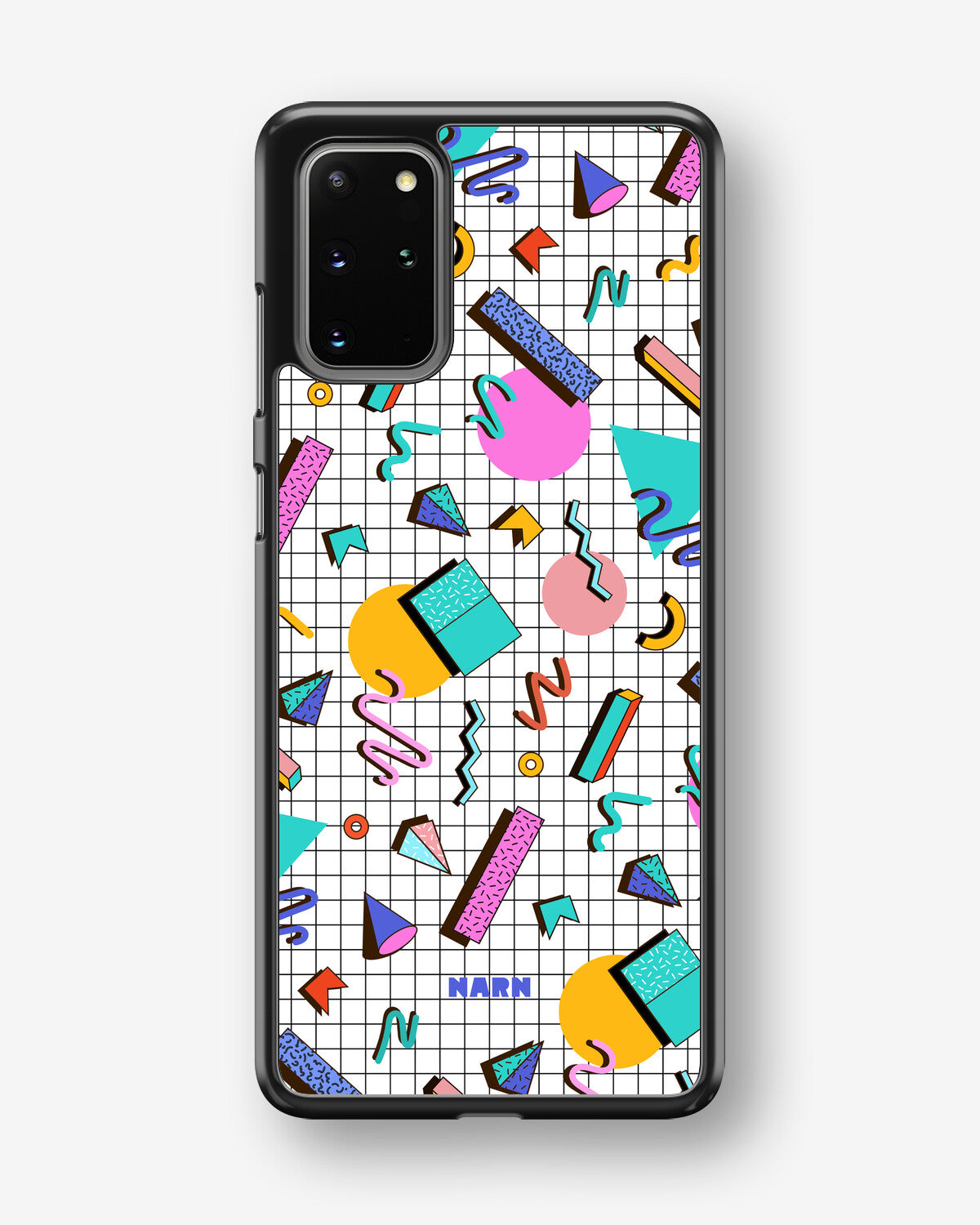 Samsung Galaxy S20 Plus Hard Case – 80s Memphis - View 1