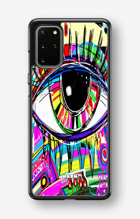 Samsung Galaxy S20 Plus Hard Case – Abstract Eye - View 1