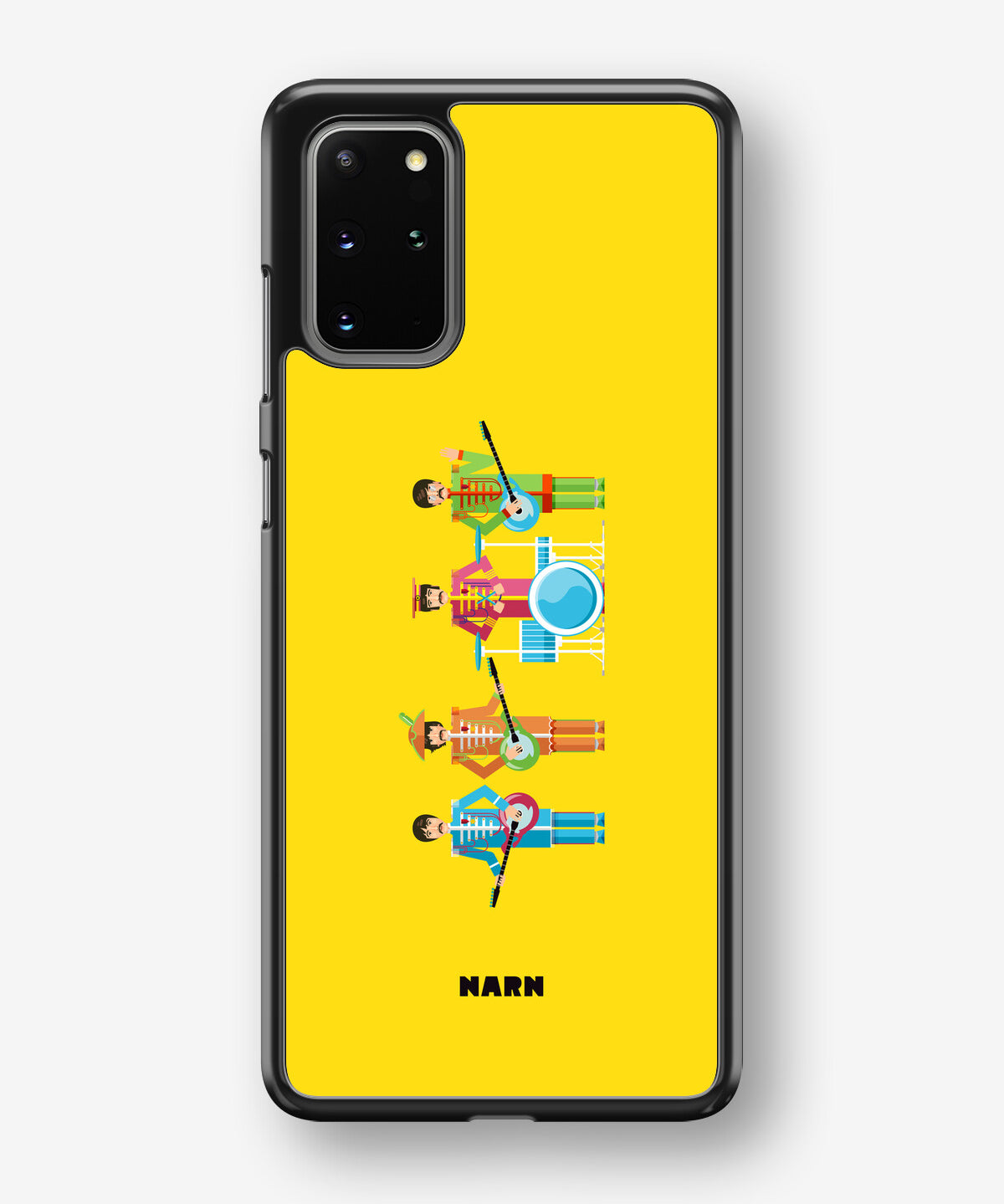 Samsung Galaxy S20 Plus Hard Case – Beatles Yellow - View 1
