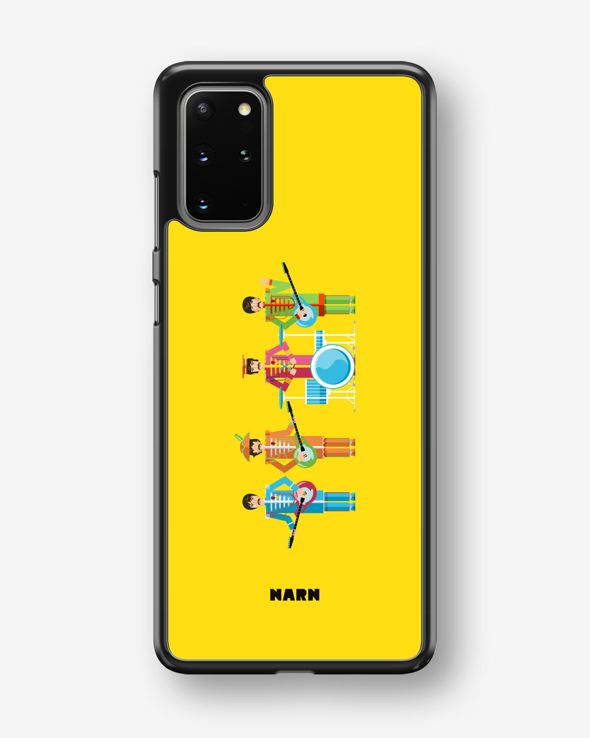 Samsung Galaxy S20 Plus Hard Case – Beatles Yellow - View 1
