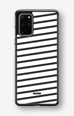 Samsung Galaxy S20 Plus Hard Case – Black Stripes - View 1