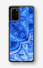 Samsung Galaxy S20 Plus Hard Case – Blue Vintage - View 1