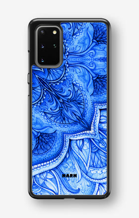 Samsung Galaxy S20 Plus Hard Case – Blue Vintage - View 1