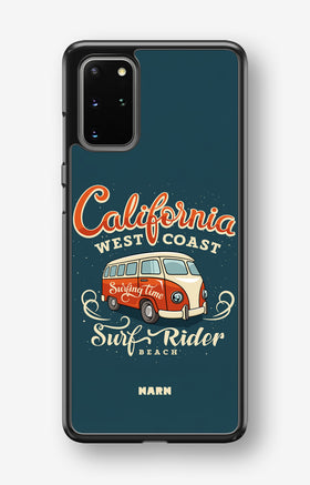 Samsung Galaxy S20 Plus Hard Case – California Surf - View 1