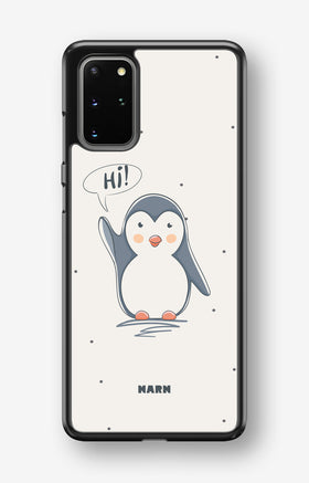 Samsung Galaxy S20 Plus Hard Case – Cute Penguin - View 1