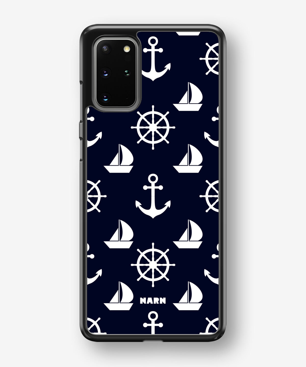 Samsung Galaxy S20 Plus Hard Case – Deep Blue Voyage - View 1