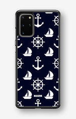 Samsung Galaxy S20 Plus Hard Case – Deep Blue Voyage - View 1