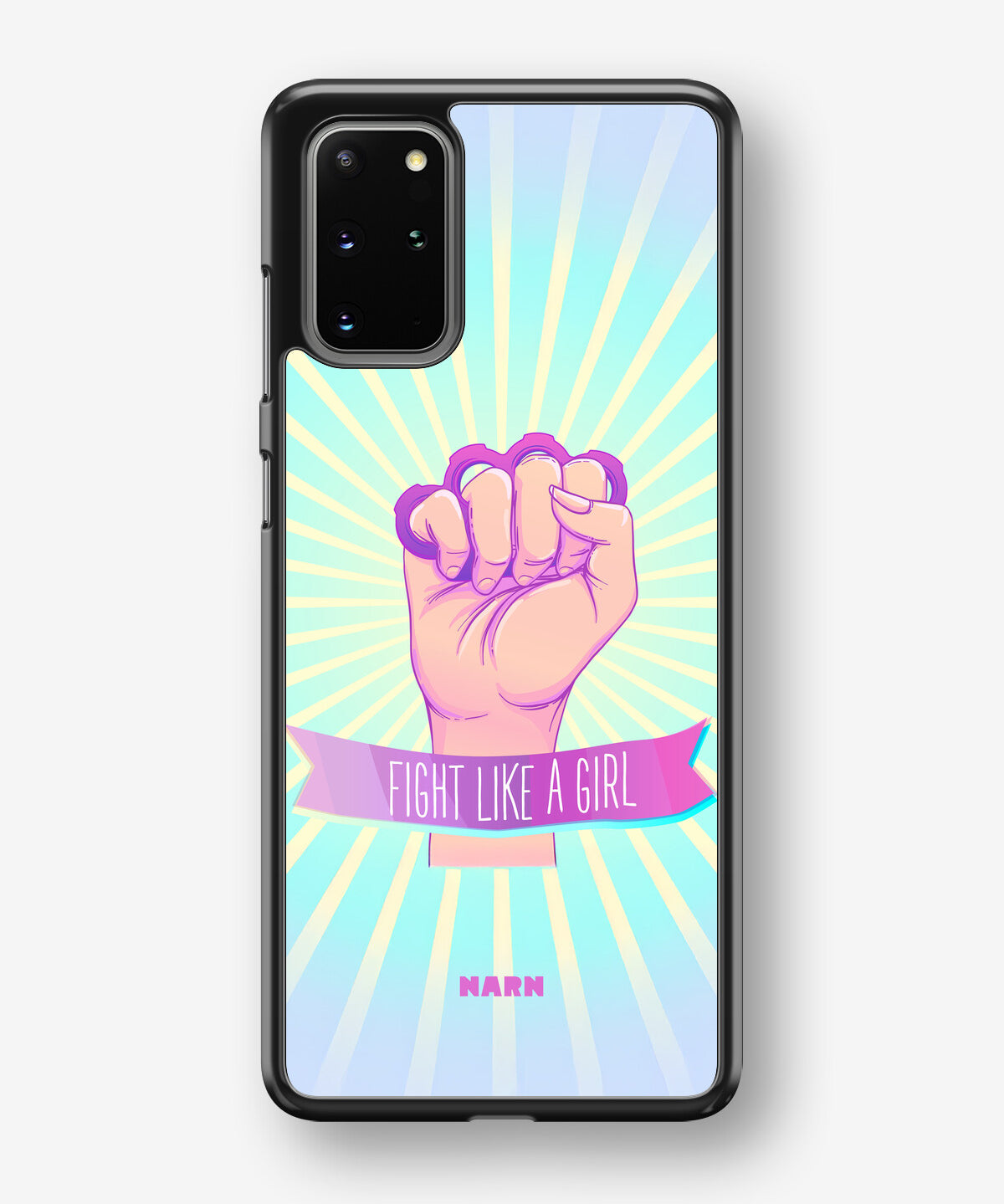 Samsung Galaxy S20 Plus Hard Case – Fight Like A Girl - View 1