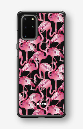 Samsung Galaxy S20 Plus Hard Case – Flamingos - View 1