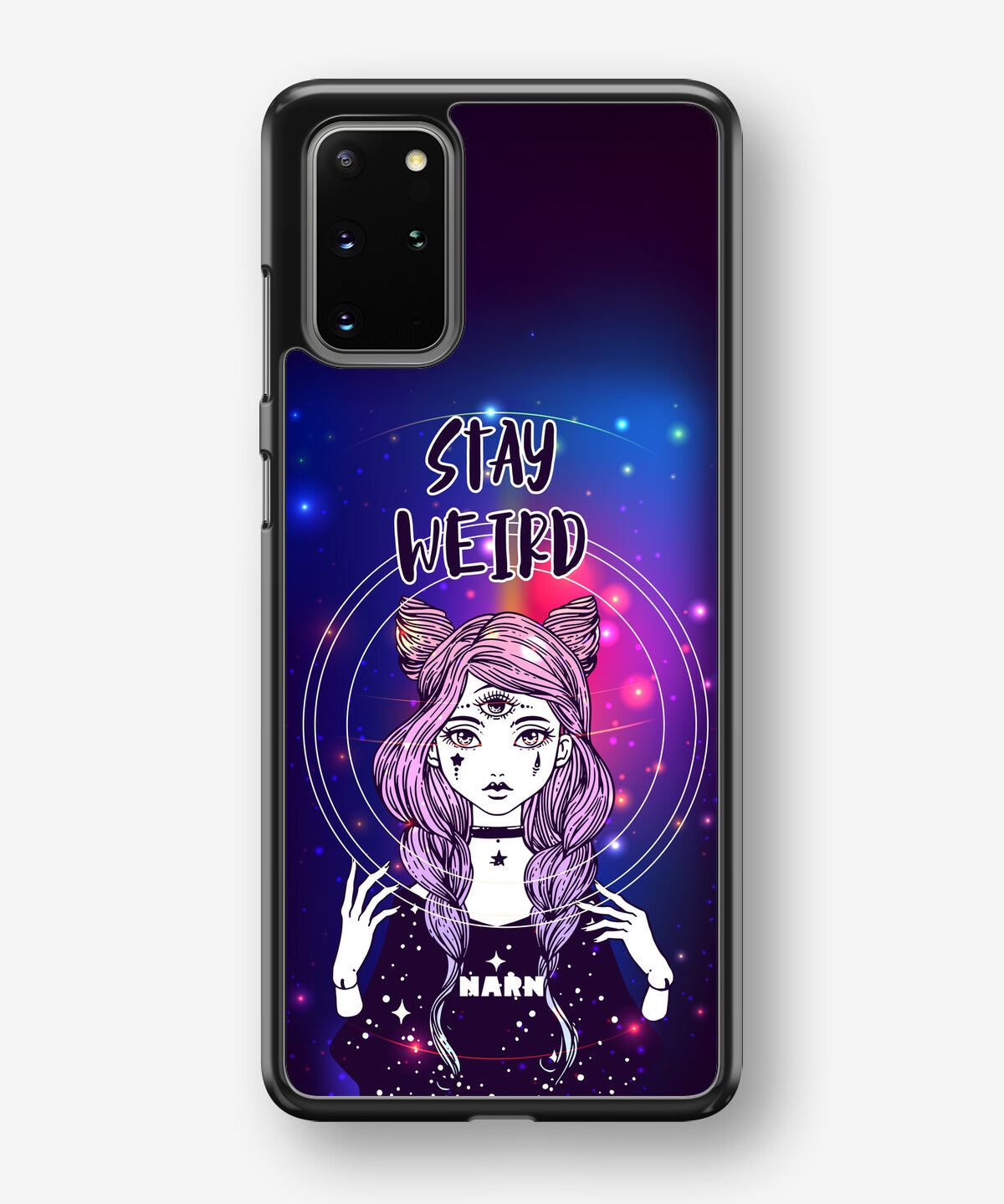 Samsung Galaxy S20 Plus Hard Case – Galactic Weird - View 1