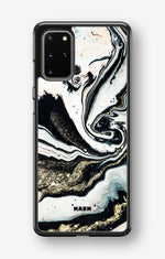 Samsung Galaxy S20 Plus Hard Case – Golden Swirl - View 1