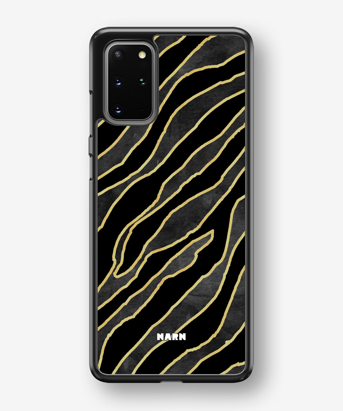 Samsung Galaxy S20 Plus Hard Case – Golden Zebra - View 1
