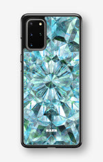 Samsung Galaxy S20 Plus Hard Case – Green Crystals - View 1