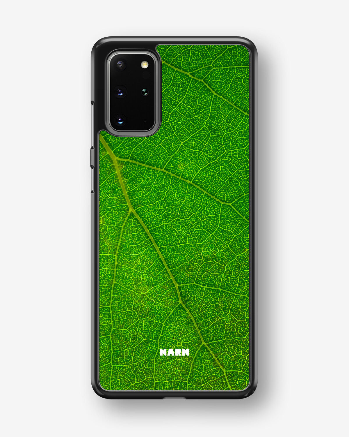 Samsung Galaxy S20 Plus Hard Case – Green Leafy - View 1