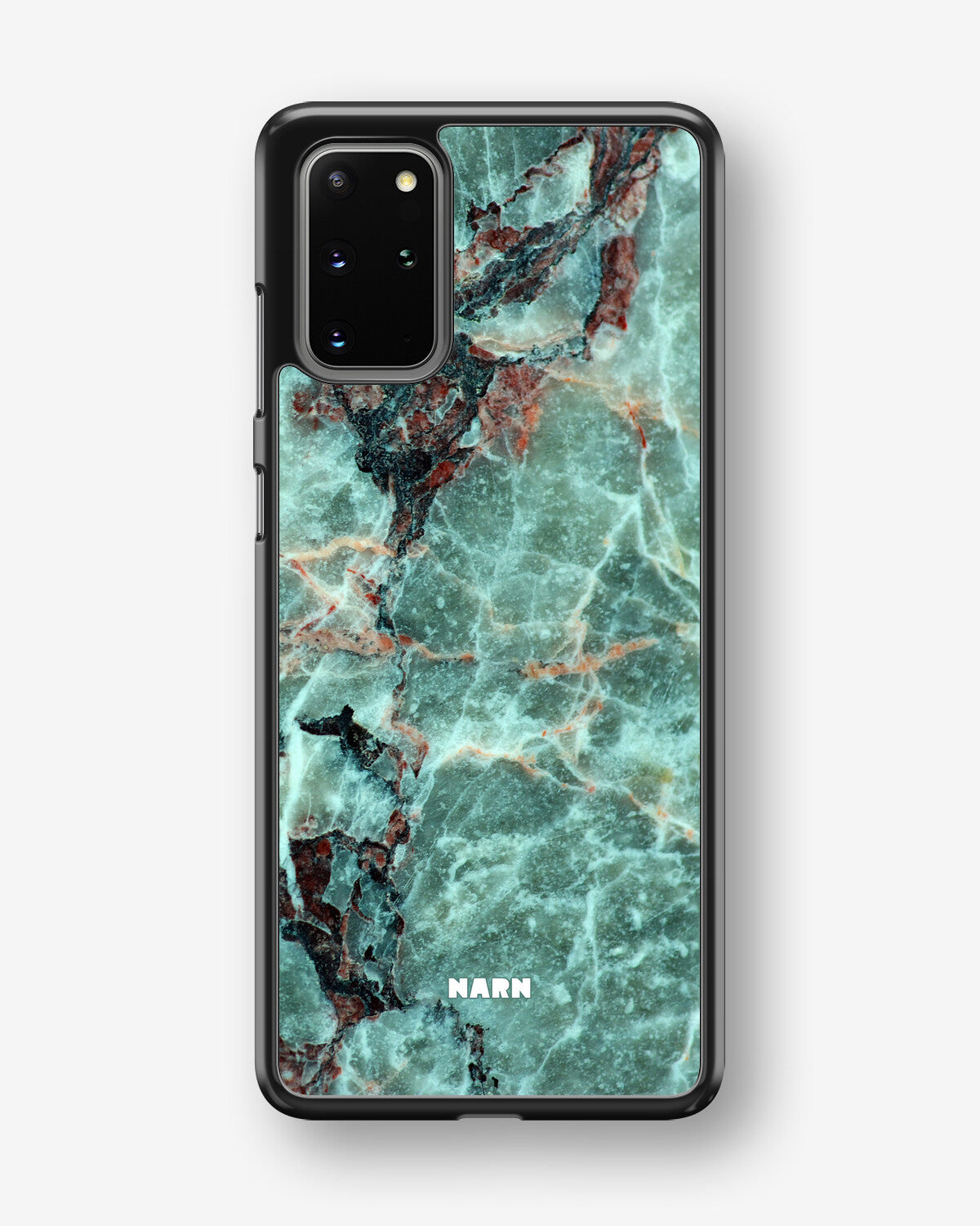 Samsung Galaxy S20 Plus Hard Case – Green Marble - View 1