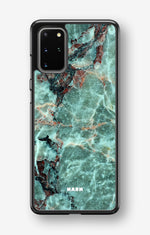 Samsung Galaxy S20 Plus Hard Case – Green Marble - View 1