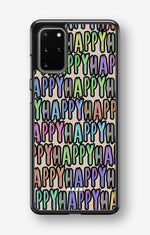 Samsung Galaxy S20 Plus Hard Case – Happy - View 1