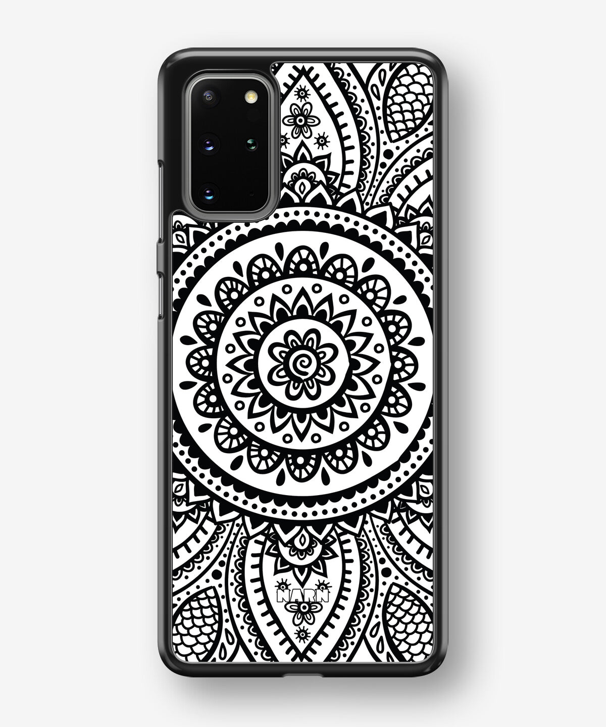 Samsung Galaxy S20 Plus Hard Case – Henna Mandala - View 1