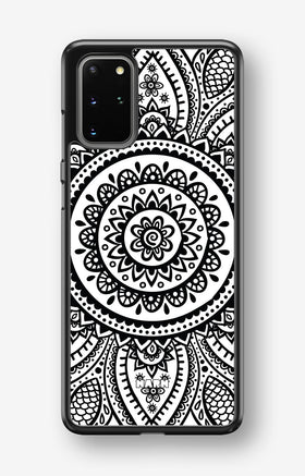 Samsung Galaxy S20 Plus Hard Case – Henna Mandala - View 1