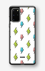 Samsung Galaxy S20 Plus Hard Case – Lightning Bolts - View 1
