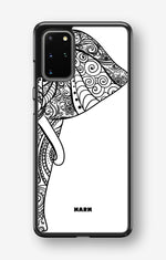 Samsung Galaxy S20 Plus Hard Case – Mandala Elephant - View 1