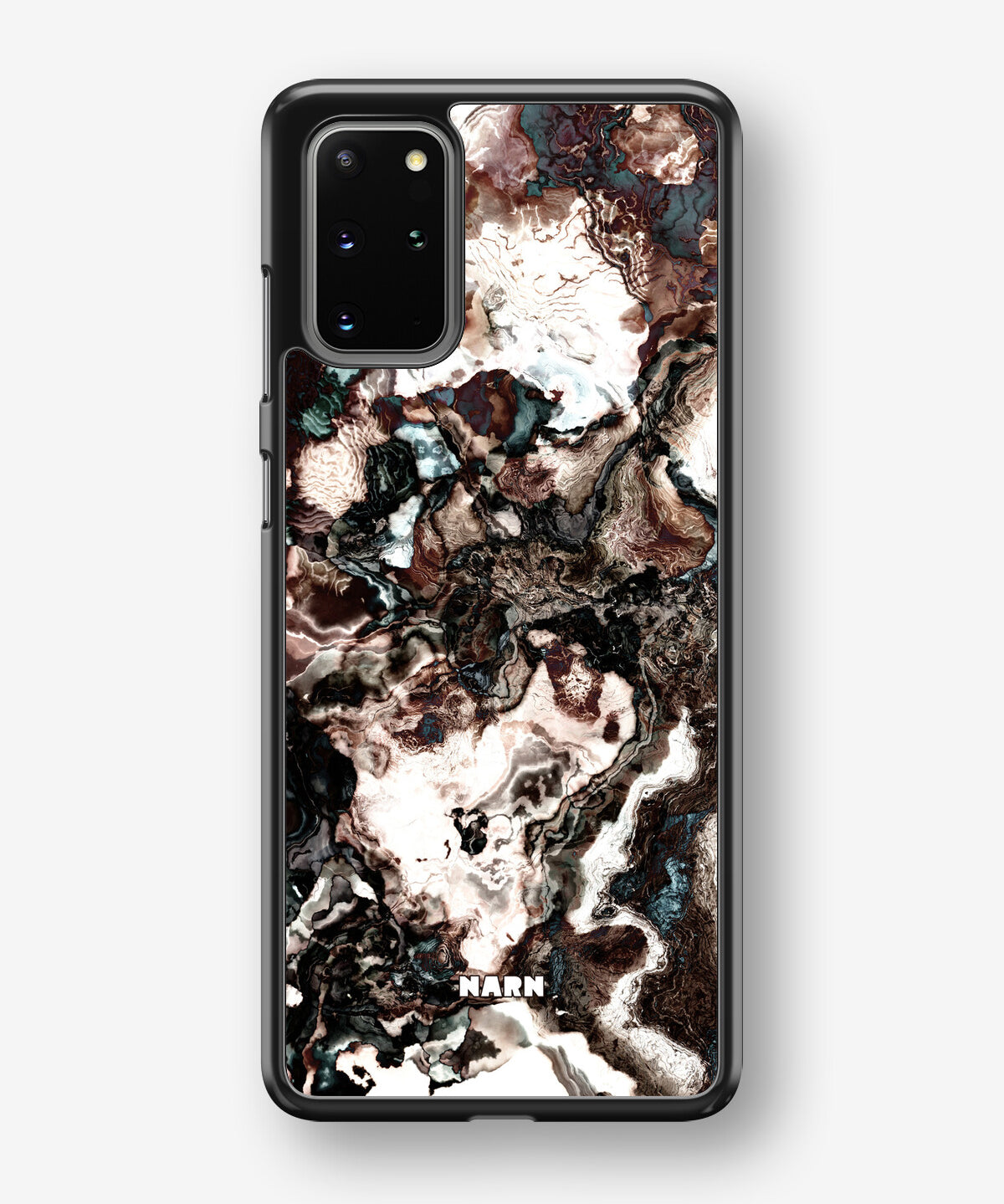 Samsung Galaxy S20 Plus Hard Case – Marble Brown - View 1