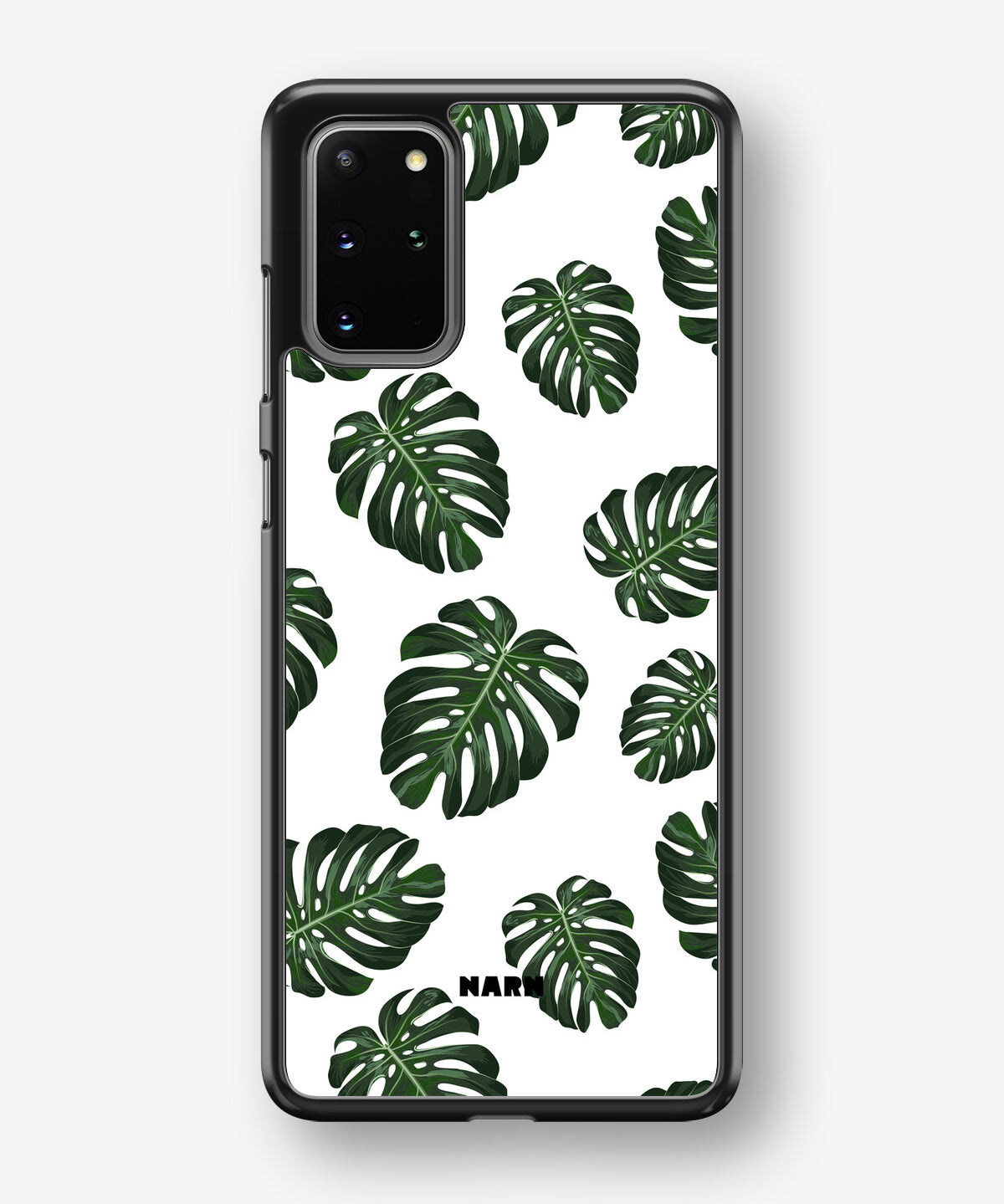 Samsung Galaxy S20 Plus Hard Case – Monstera Pattern - View 1