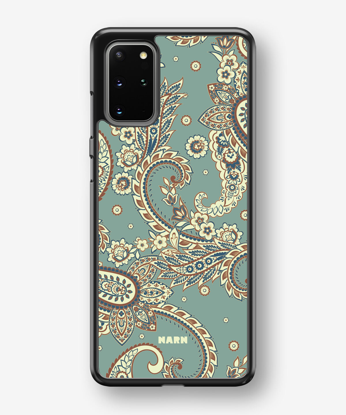 Samsung Galaxy S20 Plus Hard Case – Paisley Green - View 1