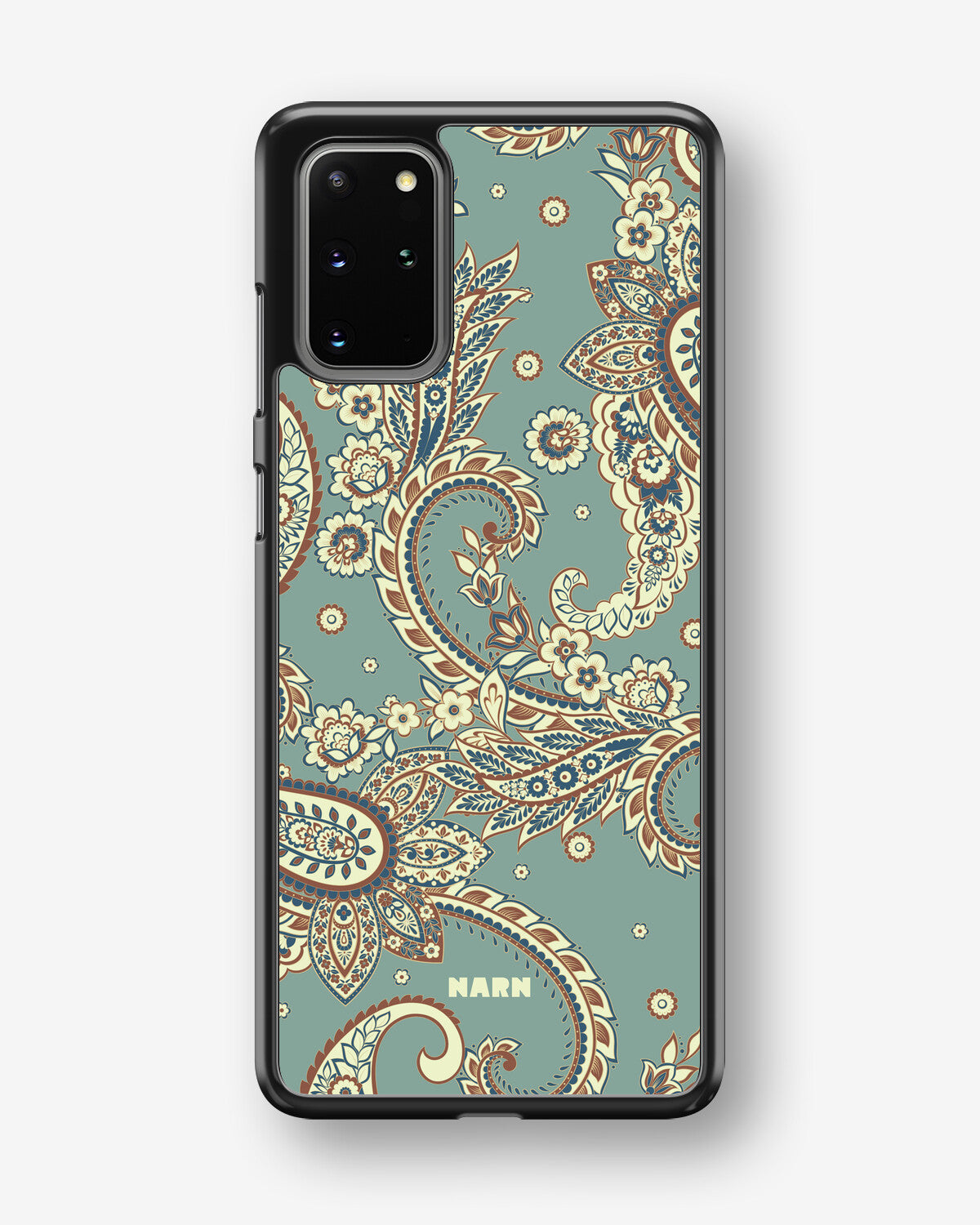Samsung Galaxy S20 Plus Hard Case – Paisley Green - View 1