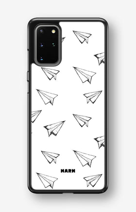Samsung Galaxy S20 Plus Hard Case – Paper Planes - View 1