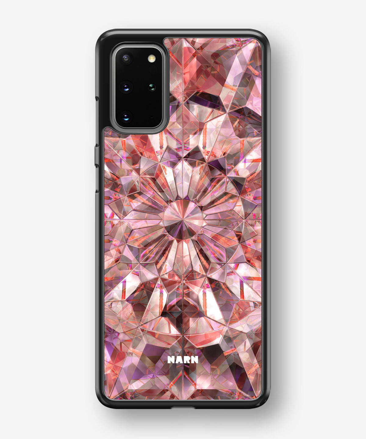 Samsung Galaxy S20 Plus Hard Case – Pink Crystals - View 1