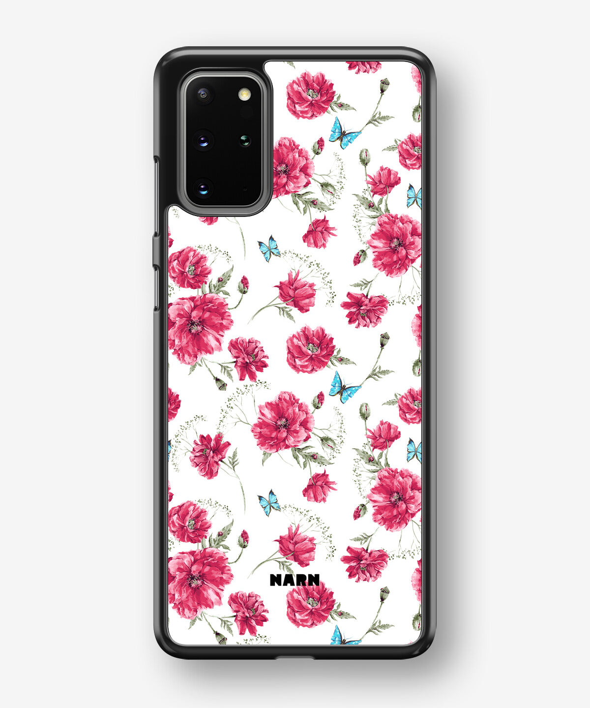 Samsung Galaxy S20 Plus Hard Case – Poppies in Bloom - View 1