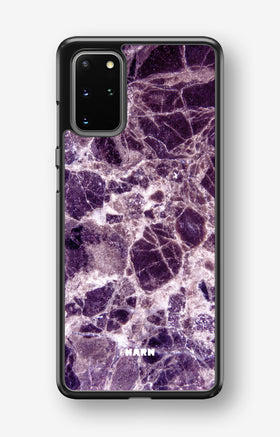 Samsung Galaxy S20 Plus Hard Case – Purple Marble - View 1