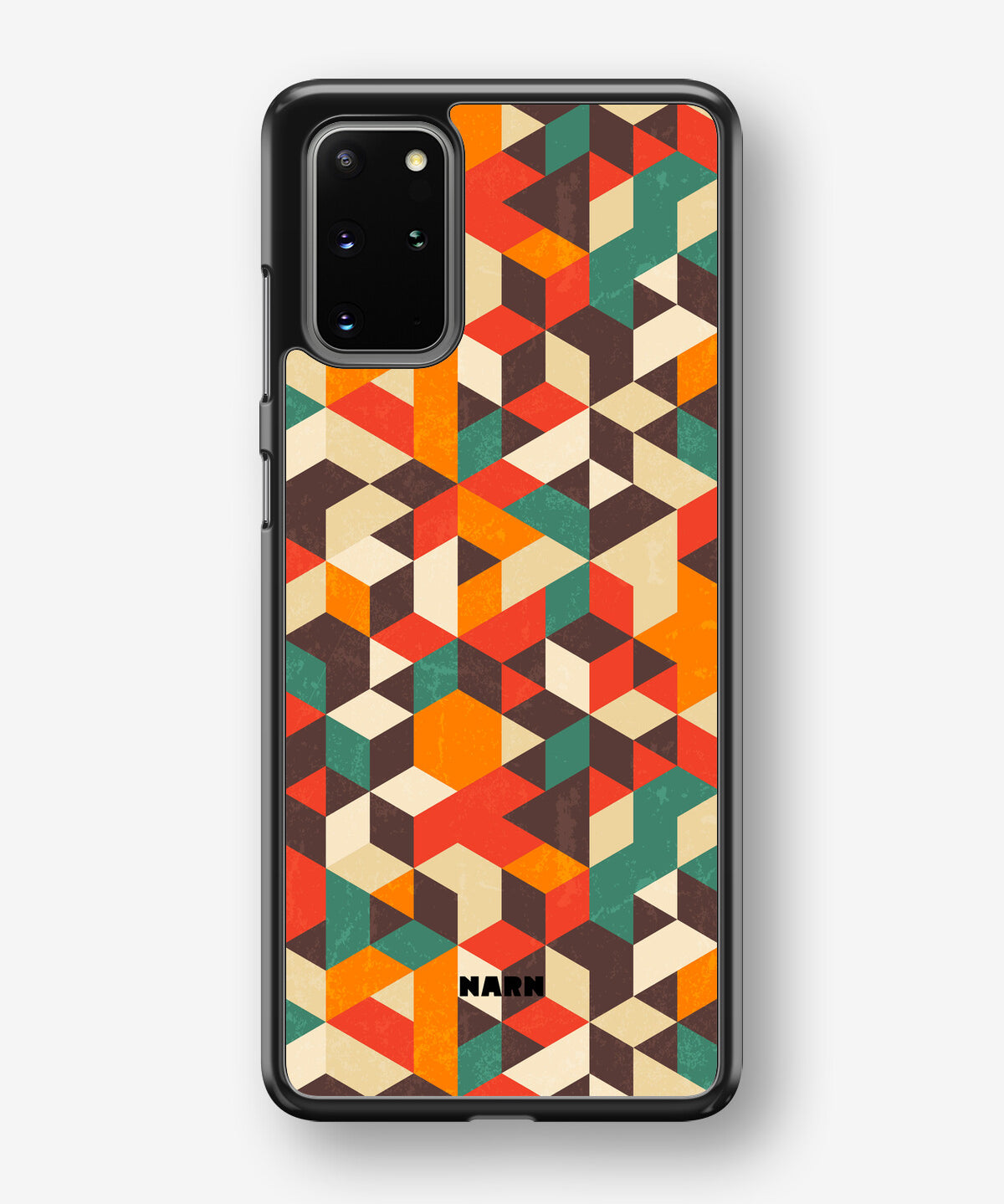 Samsung Galaxy S20 Plus Hard Case – Retro Geometric - View 1