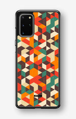 Samsung Galaxy S20 Plus Hard Case – Retro Geometric - View 1