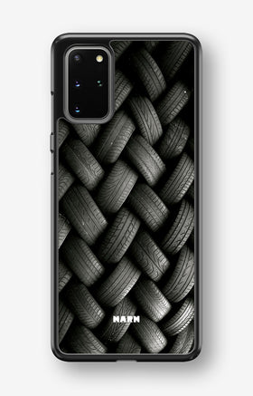 Samsung Galaxy S20 Plus Hard Case – Tires Wall - View 1