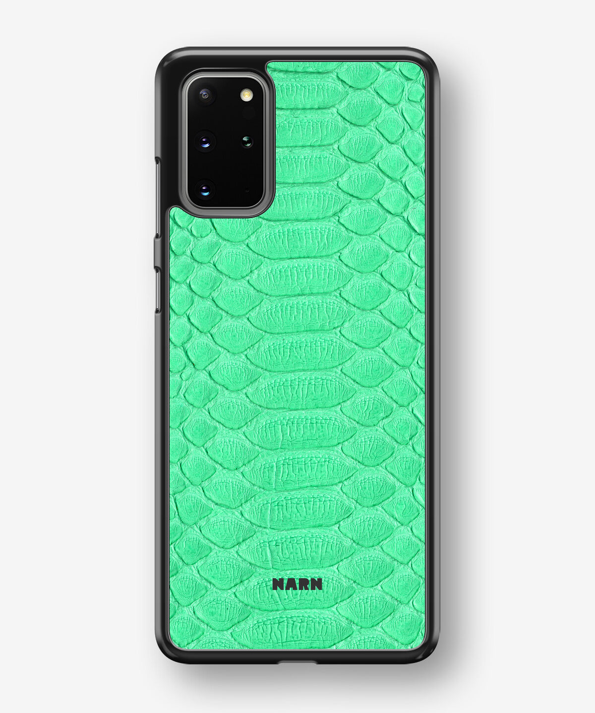 Samsung Galaxy S20 Plus Hard Case – Turquoise Snake - View 1