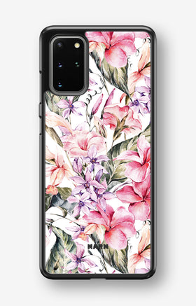 Samsung Galaxy S20 Plus Hard Case – Watercolor Flowers - View 1