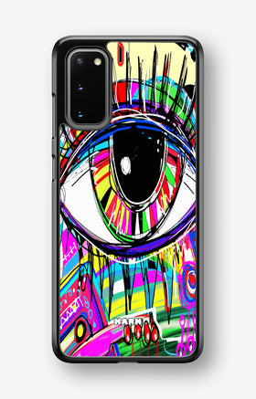 Samsung Galaxy S20 Hard Case – Abstract Eye - View 1