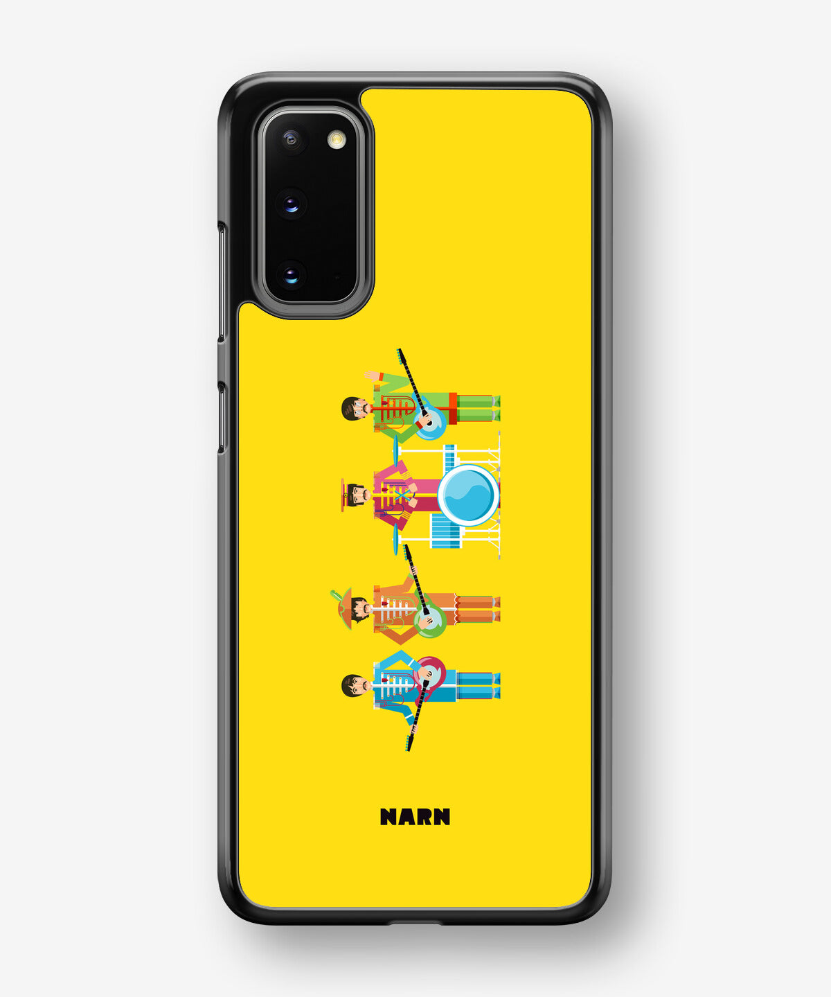 Samsung Galaxy S20 Hard Case – Beatles Yellow - View 1