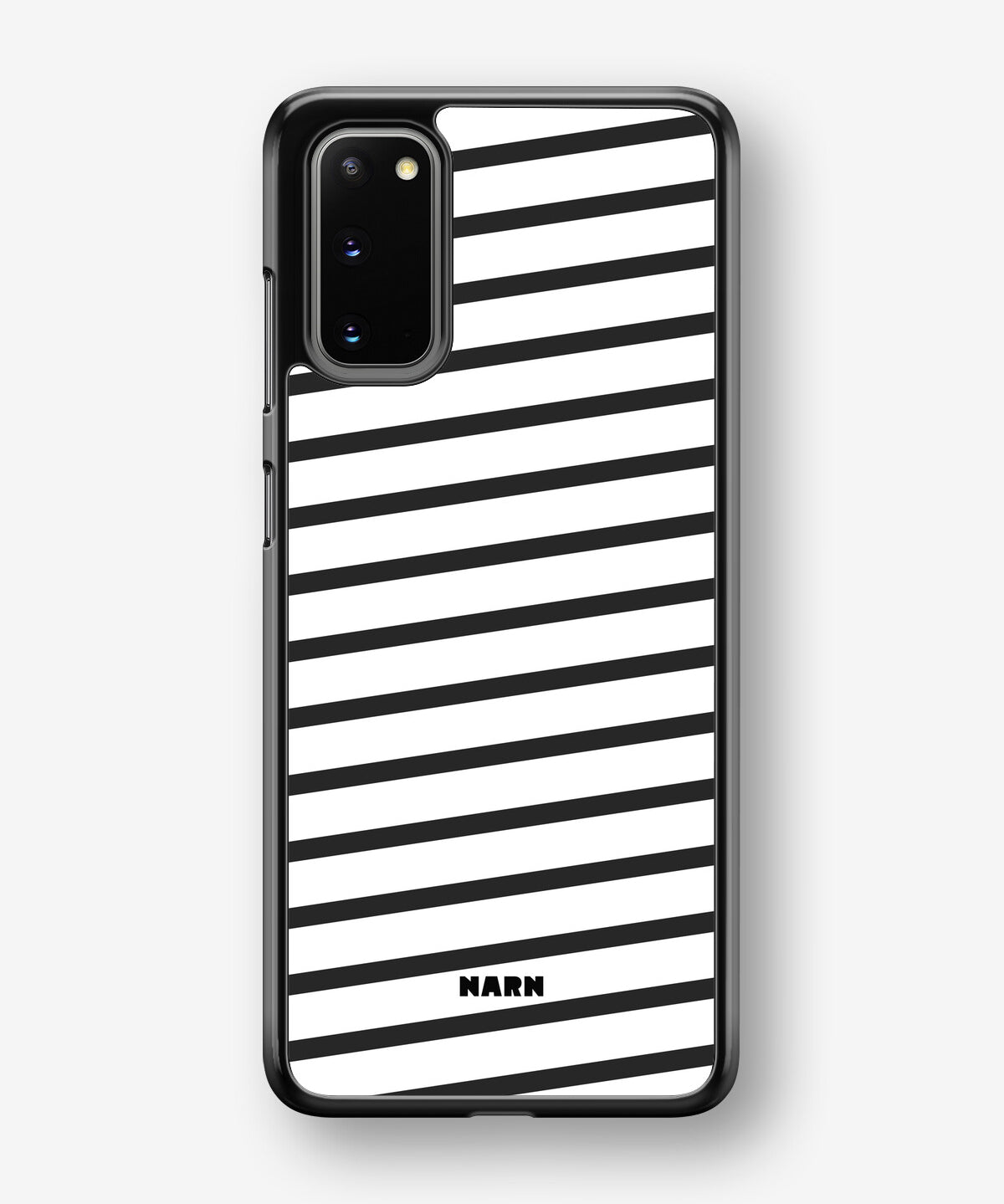 Samsung Galaxy S20 Hard Case – Black Stripes - View 1
