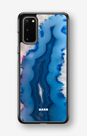 Samsung Galaxy S20 Hard Case – Blue Agate - View 1