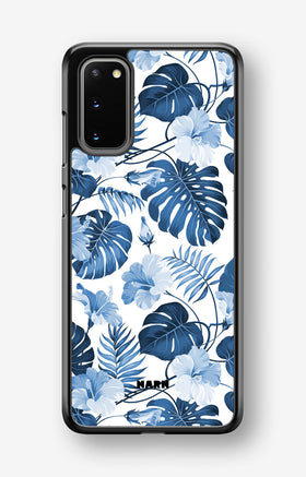 Samsung Galaxy S20 Hard Case – Blue Tropics - View 1