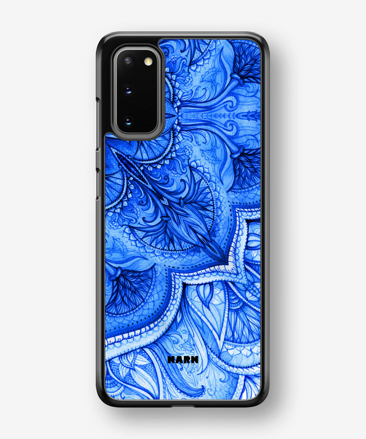 Samsung Galaxy S20 Hard Case – Blue Vintage - View 1