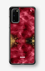 Samsung Galaxy S20 Hard Case – Burgendy Shimmer - View 1