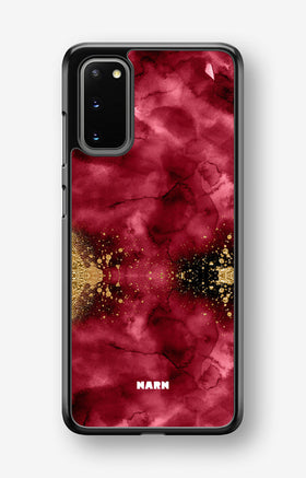 Samsung Galaxy S20 Hard Case – Burgendy Shimmer - View 1