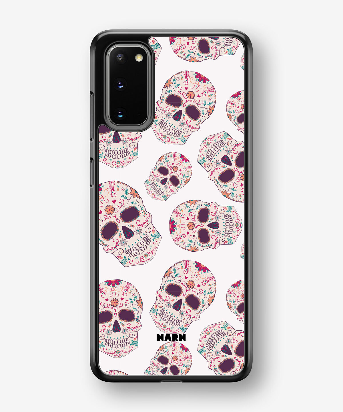 Samsung Galaxy S20 Hard Case – Calavera Skulls - View 1
